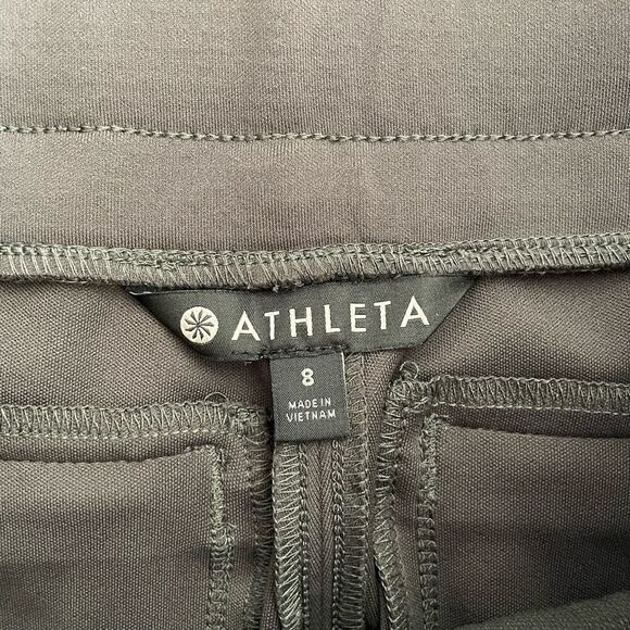 Athleta Headlands Hybrid Pant in Grey/Green - Size: 8 - Picture 3 of 8